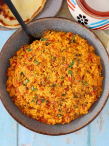 No Onion, Garlic Paneer Bhurji Recipe