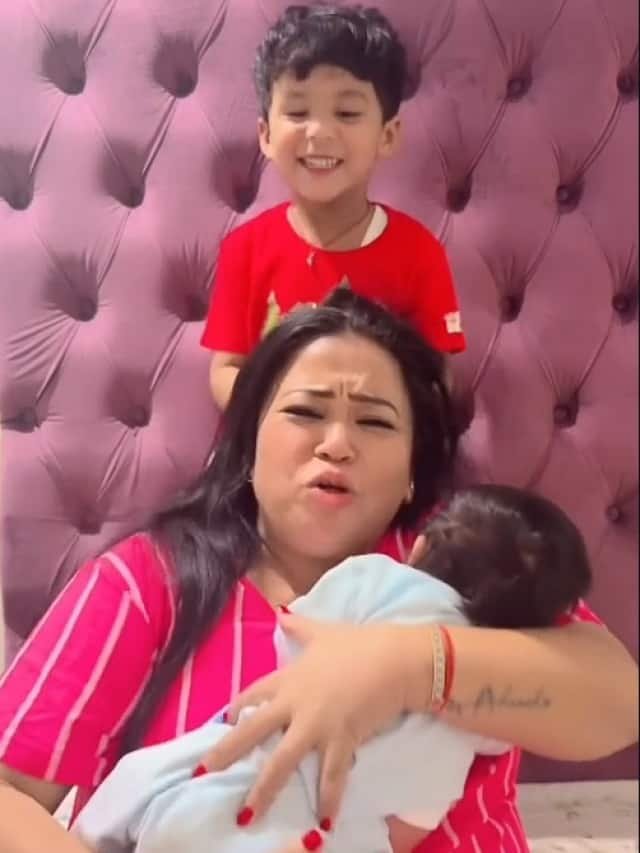 Bharti Singh Gives Glimpse Of Baby Kaju