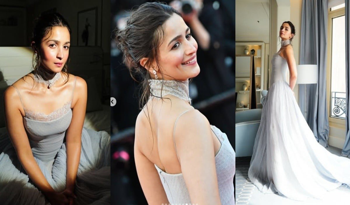 Alia Bhatt Cannes 2026 | Alia Bhatt slay the red carpet on the second day, the actress was seen in lavender gown and statement choker
