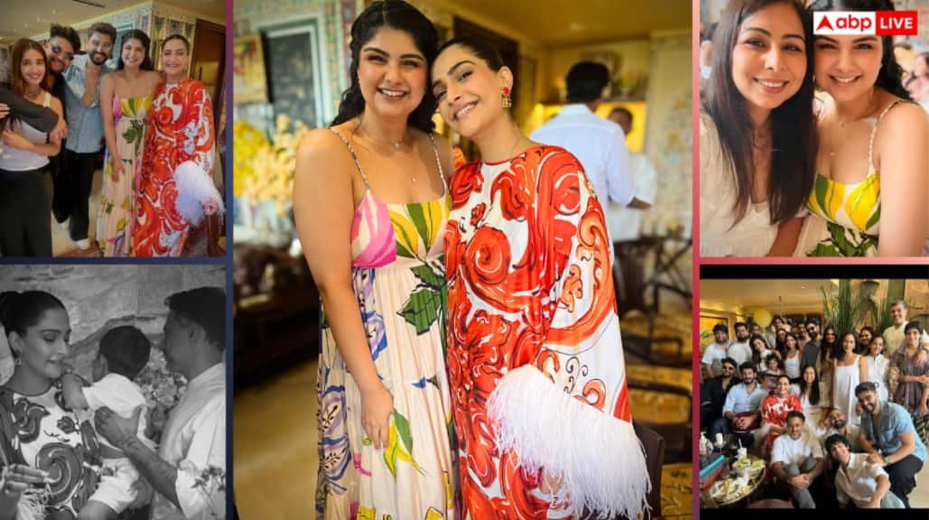 Inside Pics: There was so much cake at Sonam Kapoor’s birthday party, sister Anshula said – the whole village could have eaten it.